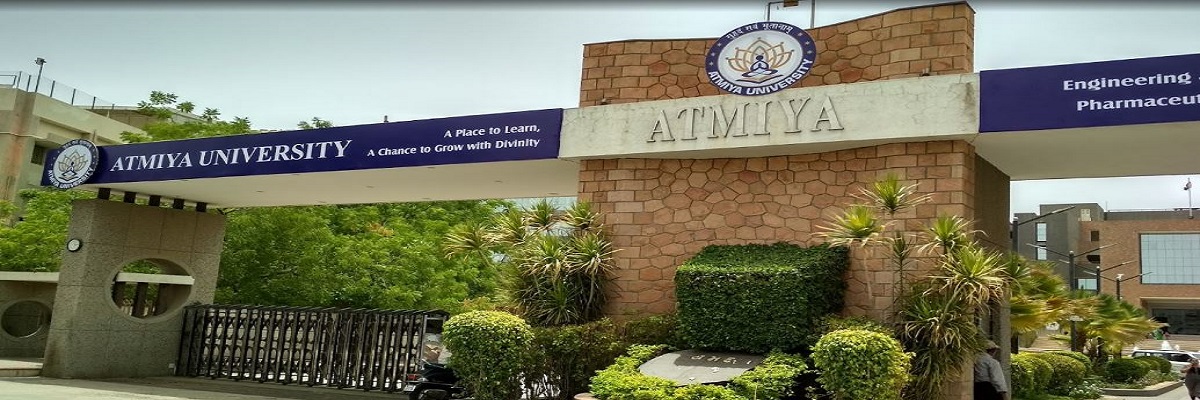  Atmiya University 