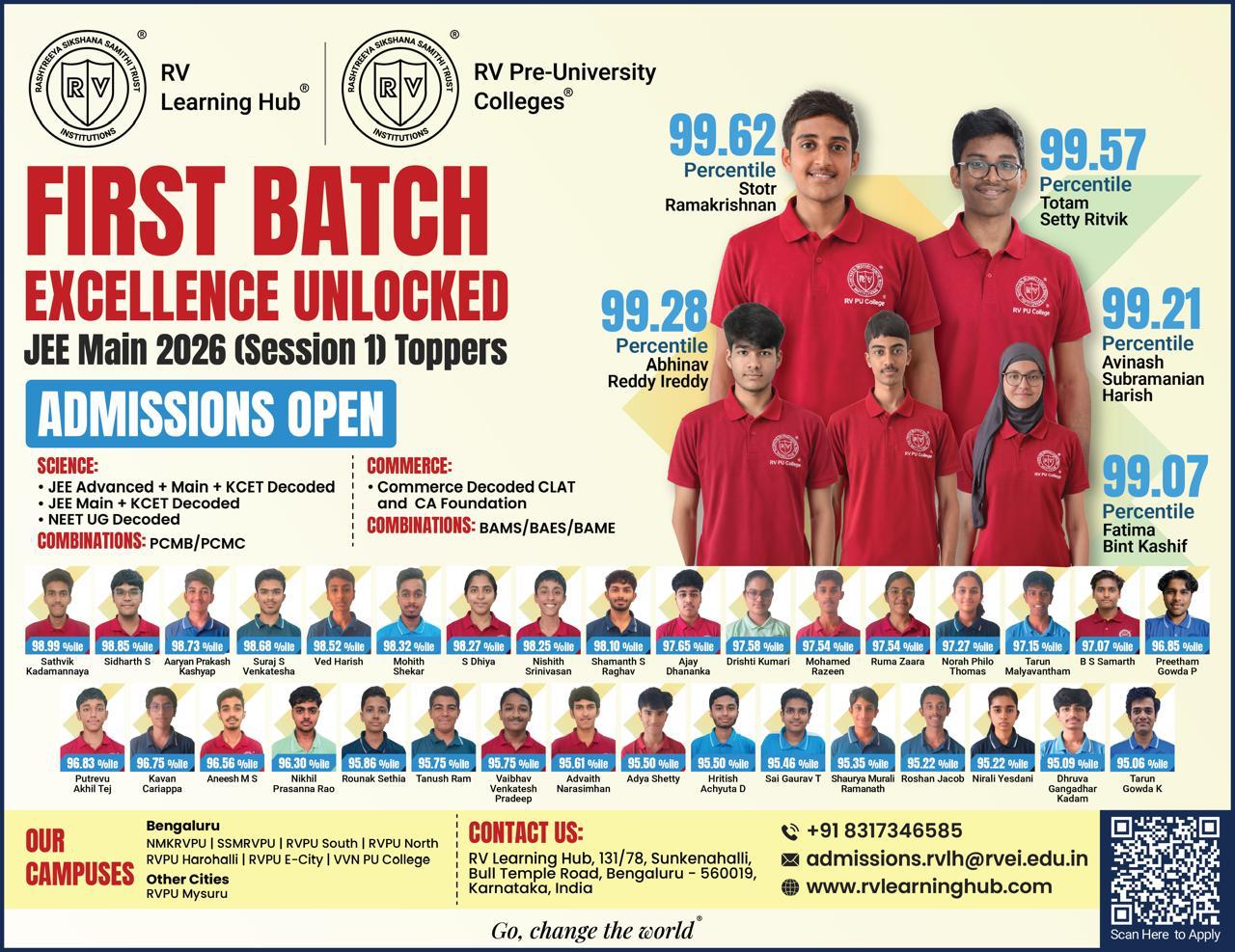 SSMRV PU College Banner